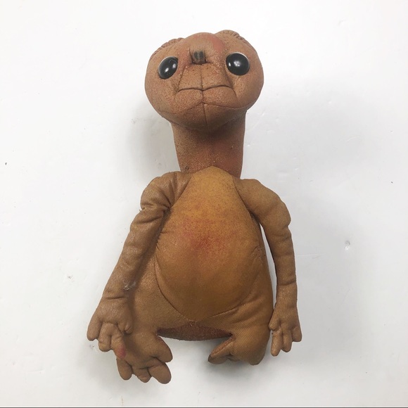 Vintage 80s E.T Plush Doll Universal Taiwan - Picture 2 of 13